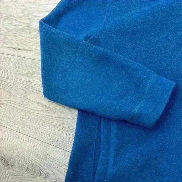 Women’s Woolrich Blue Fleece Full Zip Jacket Size M - Picture 10 of 11